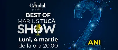 Marius Tucă Show începe luni, 4 martie, de la ora 20.00, pe gandul.ro