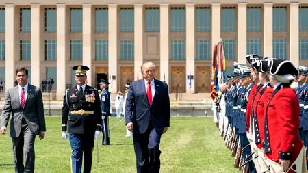 POLITICĂ. Scandal uriaș în America. Pentagonul, acuzat că-i face campanie electorală lui Donald Trump!
