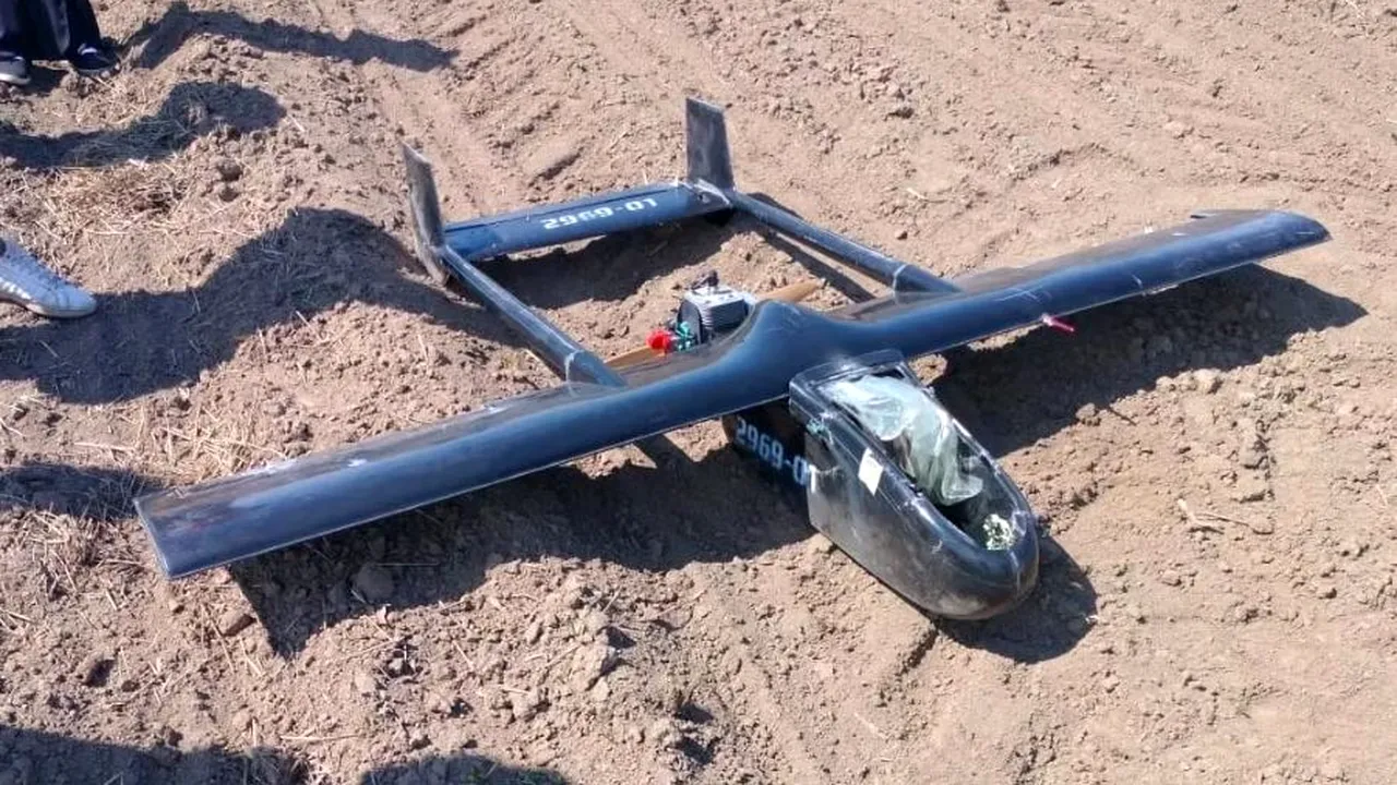 O dronă a căzut în Suceava, la 25 de kilometri de granița cu Ucraina