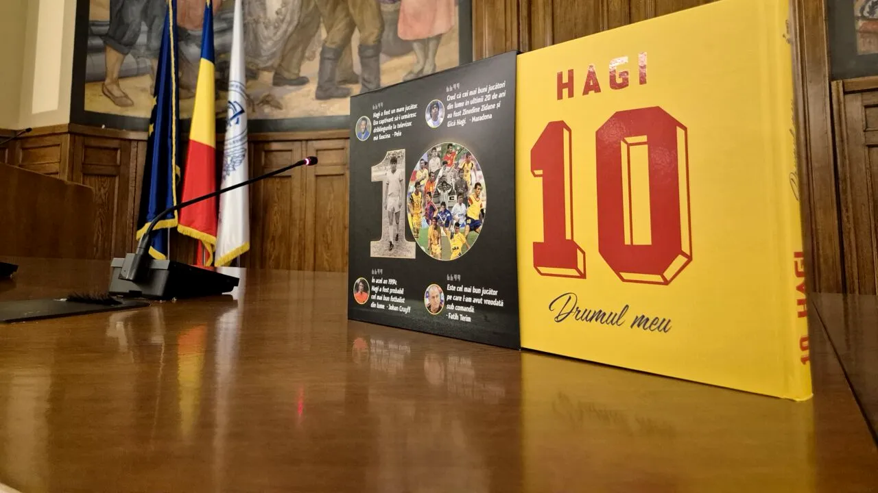 Gheorghe Hagi și-a lansat CARTEA! „Zi de zi, timp de 50 de ani am muncit”