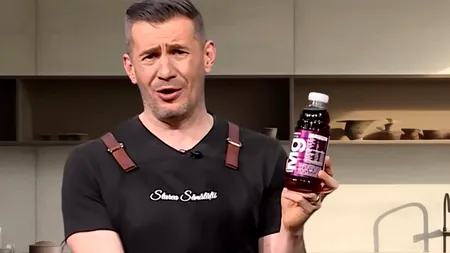 Bei apă cu vitamine din comerț? Dragoș Pătraru a aflat ce 