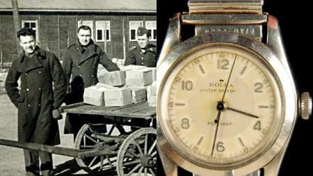 Rolexul purtat de unul dintre prizonierii care au participat la „Marea Evadare