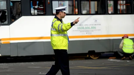 Un bărbat a murit călcat de tramvai în București
