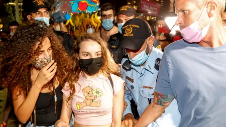 Protest de amploare în Israel față de noile restricții anti-COVID anunțate de Guvern. Zeci de oameni au fost arestați la Tel Aviv