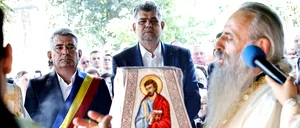 Marcel Ciolacu, după ce a participat la slujba de la mănăstirea Văratec: „Biserica Ortodoxă este stâlpul identității noastre naționale”