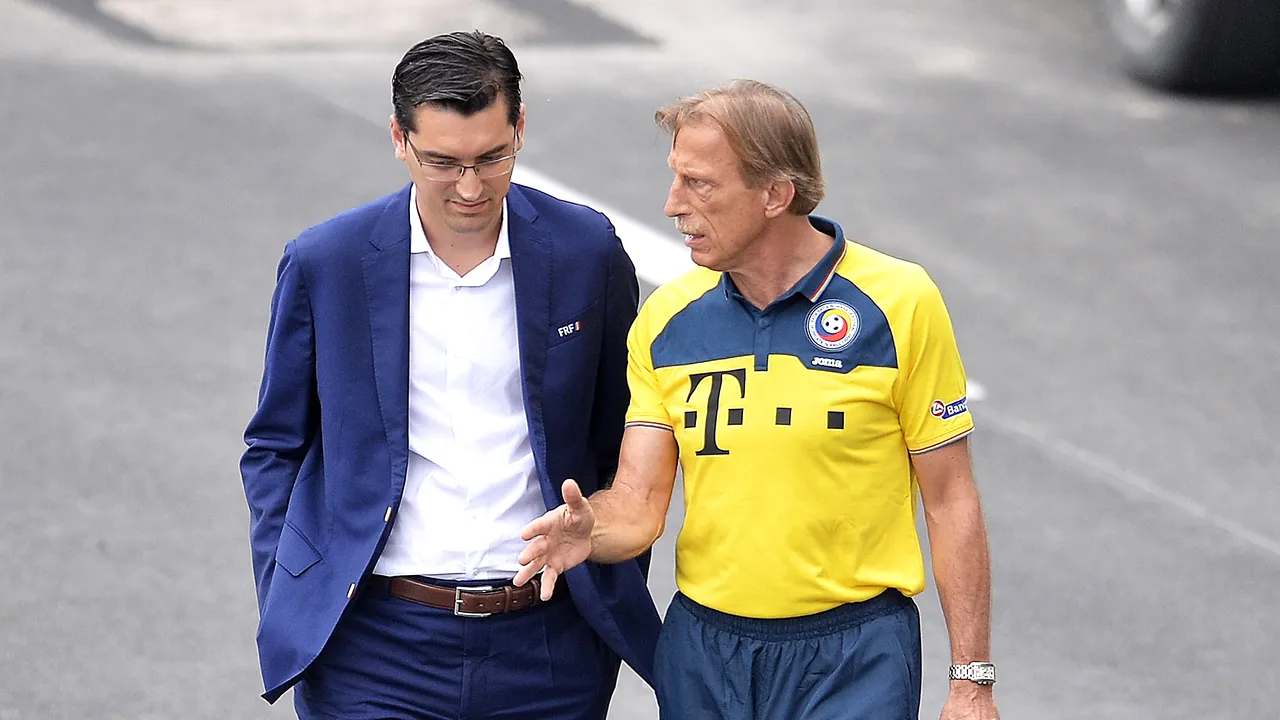 Este OFICIAL: Burleanu l-a convins pe Daum să plece de la Naționala României