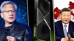 China a interzis o placă video a companiei Nvidia chiar în timpul vizitei lui Jensen Huang
