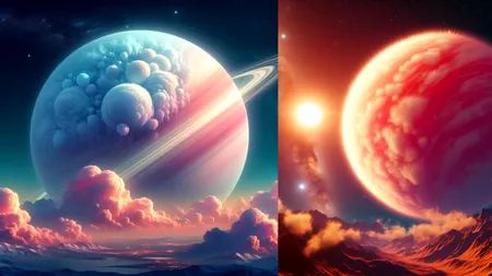 A fost descoperită o PLANETĂ gigantică, dar ușoară și pufoasă ca o vată de zahăr