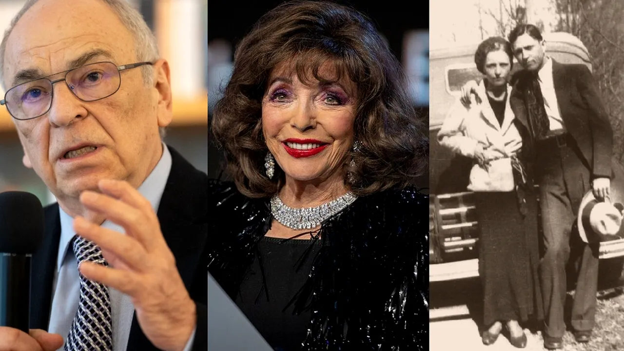 23 Mai, calendarul zilei: Actrița Joan Collins împlinește 93 de ani, Gabriel Liiceanu 84. Sunt împușcați Bonnie și Clyde