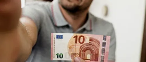 Noua bancnotă de 10 euro a fost lansată. BCE organizează un concurs de selfie-uri pentru a o populariza