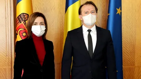 Vizită surpriză. Maia Sandu, întâlnire cu Florin Cîțu: „Subiectul principal al discuției, modul în care România ne poate ajuta să avem acces cât mai rapid la vaccinul anti-Covid-19”