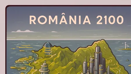 Am întrebat chatGPT: Cum va arăta harta României în anul 2100? Imaginea ne-a înspăimântat