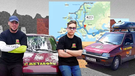 Raliul Paris-Dakar, floare la ureche pentru Florin și Daniel. Doi români își trăiesc aventura vieții cu un Tico de 500 de euro