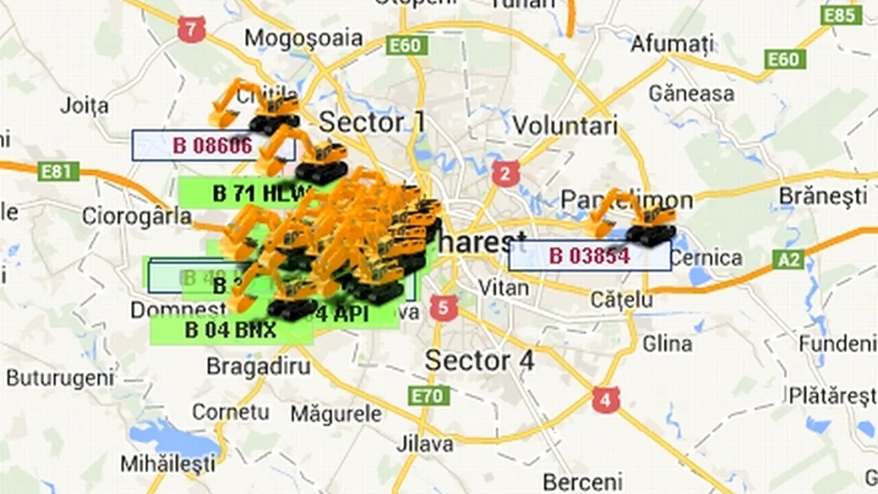 FOTO: Cum a ajuns un utilaj de deszăpezire din sectorul 6 în Oceanul Atlantic