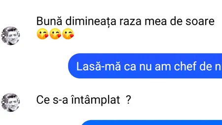 BANC | Bună dimineața, raza mea de soare!