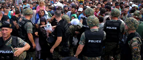 Circa 4.000 de imigranți din Grecia au traversat frontiera cu Macedonia