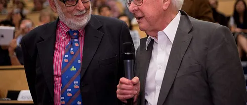 Peter Ware Higgs și FranÃ§ois Englert - laureații premiului Nobel pentru fizică pe 2013
