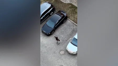 Să vezi și să nu crezi! Cum a încercat o femeie din Constanța să își parcheze mașina. Totul a fost filmat!