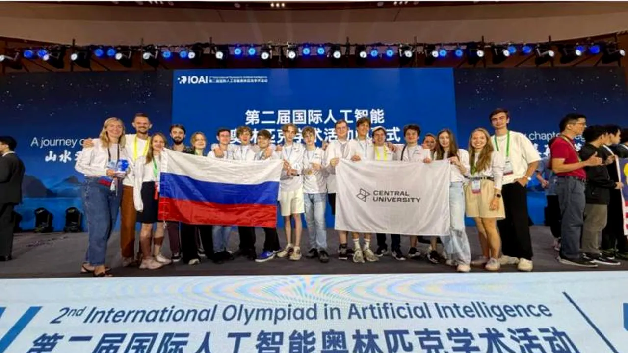 O echipă din Rusia a câștigat pentru a treia oară consecutiv Olimpiada Internațională de AI, cu șapte medalii din aur și una de bronz