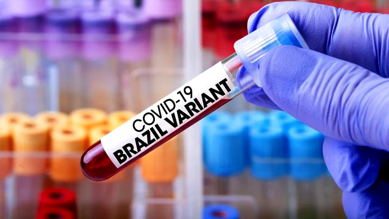 Tulpina braziliană a SARS-CoV-2, depistată în România