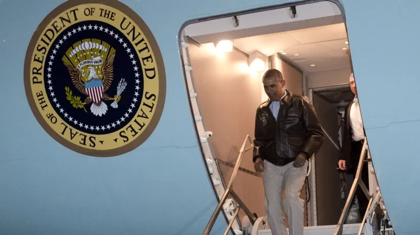 Avionul lui Barack Obama a avut o problemă tehnică minoră, dar a fost înlocuit
