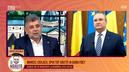 Marcel Ciolacu ar opta pentru Nicolae Ciucă PREMIER: Nu suntem prieteni, suntem doi adversari politici care ne respectăm