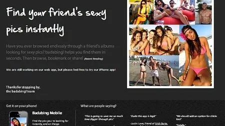 O aplicație controversată te ajută să găsești fotografiile în care prietenii de pe Facebook sunt îmbrăcați provocator