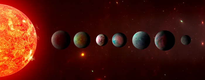 Sistemul solar Trappist. Sursa Foto: Shutterstock 