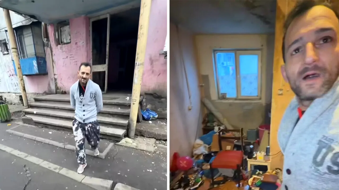 Cum arată o chirie de doar 400 lei/lună în Ferentari. Garsoniera pare desprinsă din 