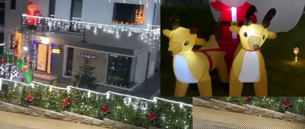 VIDEO EXCLUSIV | O familie din Cluj a deschis “Târg de Crăciun” în curtea casei! A împodobit casa IREAL de frumos!