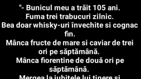 BANCUL ZILEI | 