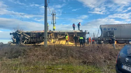 UPDATE. FOTO-VIDEO | Programul CFR, dat peste cap, după ce un tren a deraiat lângă Craiova / Circulație feroviară, afectată în următoarele zile