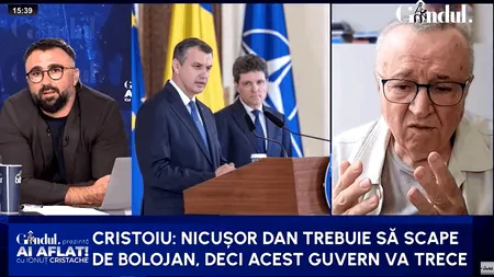Cristoiu face scenariul care urmează desemnării lui Tomac: „Nicușor Dan vrea să-l dea jos pe Bolojan”