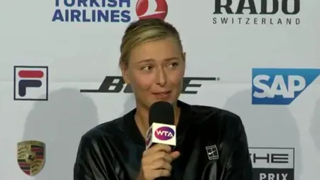 Învinsă de Kerber, Niculescu și de o puștoaică de 20 de ani, Șarapova nu a mai răbdat și a luat o măsură radicală imediat după eliminarea de la Indian Wells. Anunțul rusoaicei