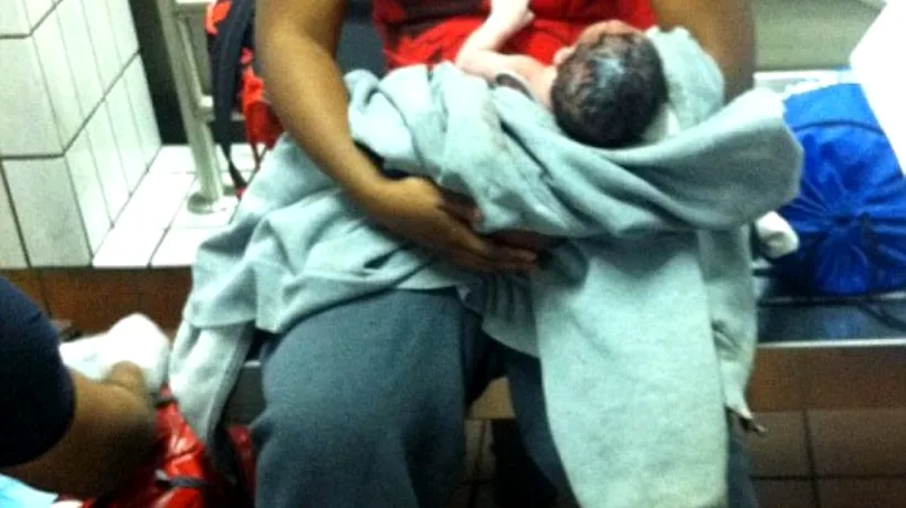 A născut în metrou. Povestea bebelușului venit pe lume între stații. VIDEO