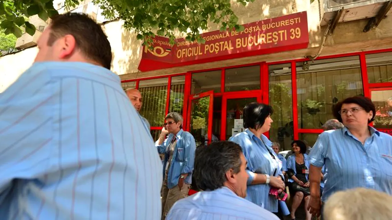  20.000 de angajați din Poșta Română sunt în grevă japoneză 