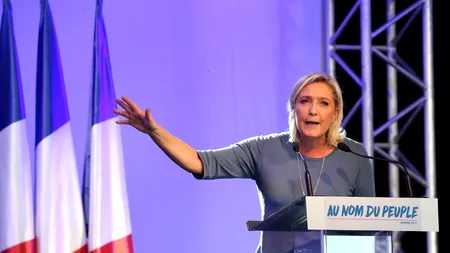 Marine Le Pen crede că, dacă va fi președinte, relația ei cu Putin și cu Trump ar fi benefică păcii mondiale