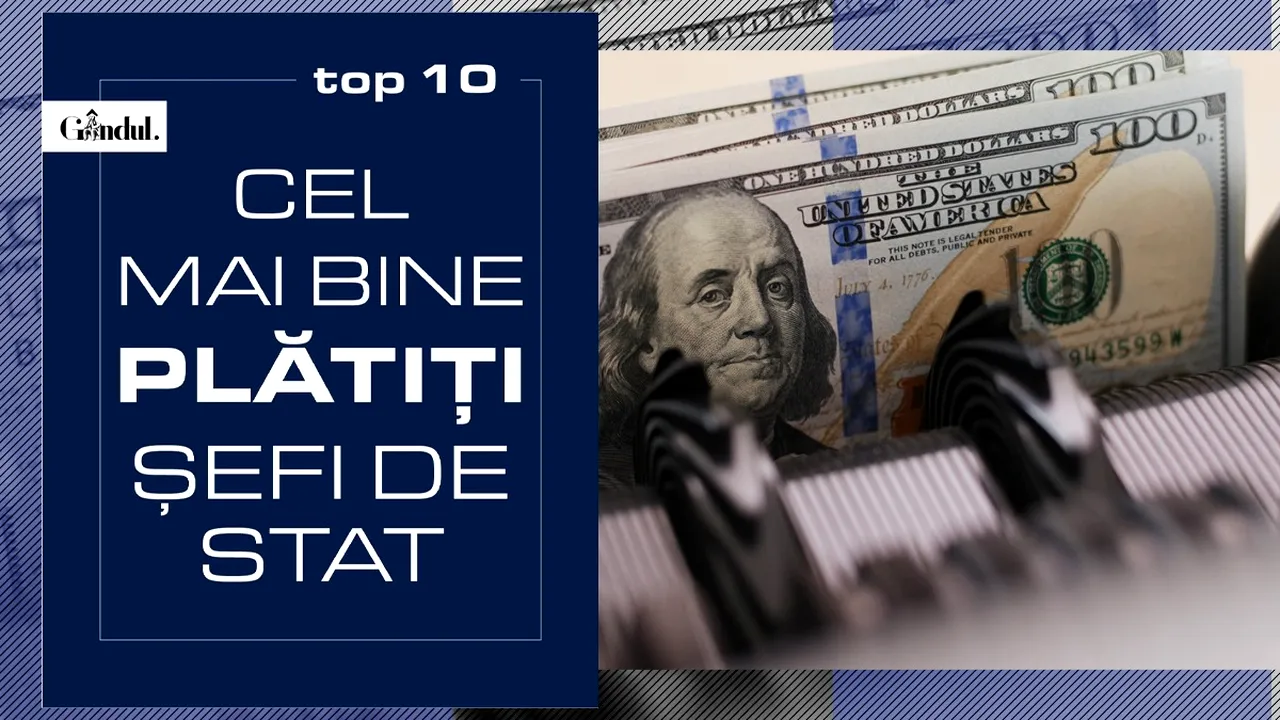 Cine sunt cel mai bine PLĂTIȚI șefi de stat din lume. Pe ce loc se află președintele României la nivel mondial