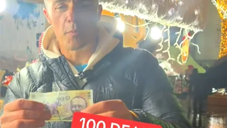 Nici „MILIONUL” nu mai e ce-a fost! Ce poți cumpăra cu 100 lei la Târgul de Crăciun din Craiova