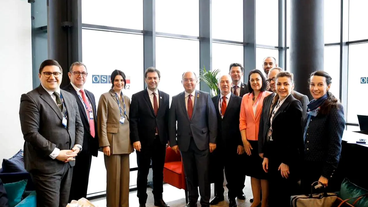 Consiliul Ministerial al OSCE din Polonia. Bogdan Aurescu: ”România va sprijini eforturile internaționale de aducere în fața justiției a celor vinovați de atrocitățile comise în Ucraina”