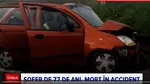 Uu șofer de 77 de ani a murit înr-un accident auto provocat de un alt conducător de 75 de ani
