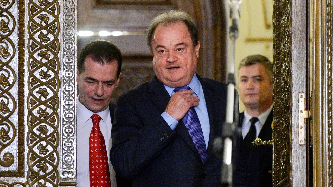 Vasile Blaga va fi audiat la Înalta Curte ca martor în dosarul lui Darius Vâlcov 