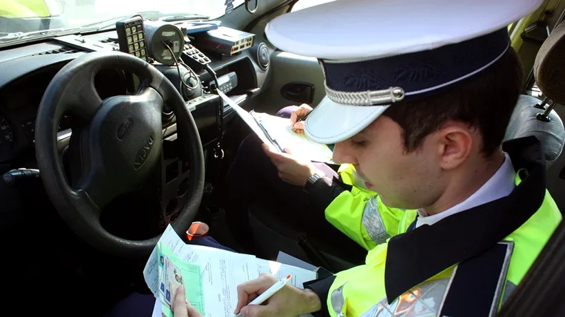 Peste 2.000 de șoferi, amendați în ultima zi din 2014