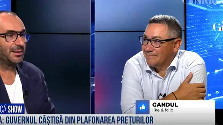 VIDEO | Victor Ponta: „Guvernul câștigă din plafonarea prețurilor”