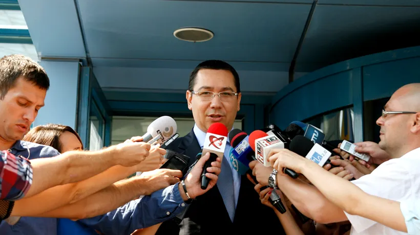 Ponta: Eu nu fac atacuri la adresa comisarilor europeni, eu vorbesc doar cu președintele Barroso