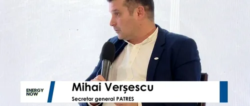 ENERGY NOW. Mihai Verșescu, PATRES. „Dorim o mai mare predictibilitate.” / Investițiile și în fotovoltaic, și în eolian vor avea loc în mod natural, când fondurile vor fi lansate
