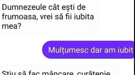 Bancul de duminică | „Cât ești de frumoasă! Vrei să fii IUBITA mea?”
