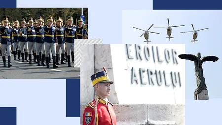 Ziua Aviației Române 2024. Aeronave F-16 ale forțelor române și F-18 din Finlanda au SURVOLAT Capitala