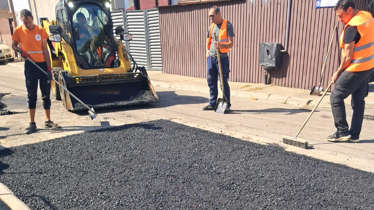 (P) Infrastructură S5. Intervențiile realizate pe strada Șuhaia: lucrări necesare pentru menținerea unor condiții corespunzătoare de circulație