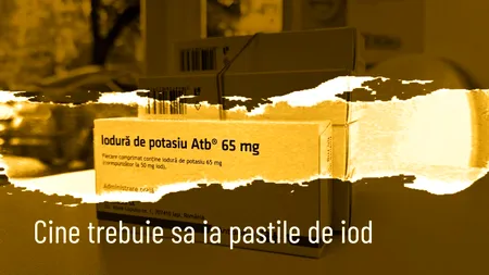 VIDEO | Cine trebuie să ia pastile de iod? (REPORTAJ)